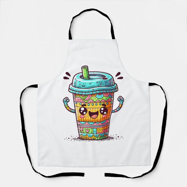 Kawai Coffee Apron (Front)