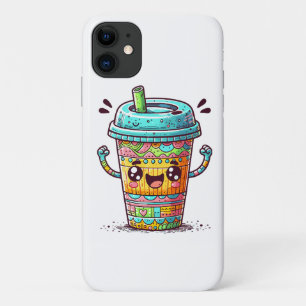Kawai Coffee Case-Mate iPhone Case