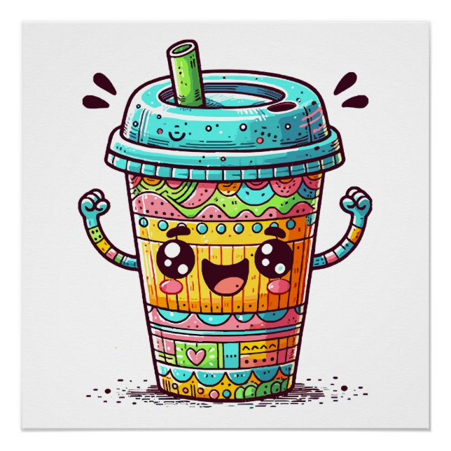 Kawai Coffee Poster (Front)