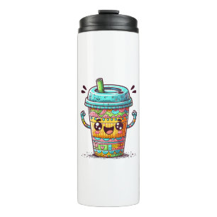 Kawai Coffee Thermal Tumbler