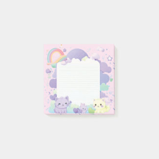 Kawai themed post it notes