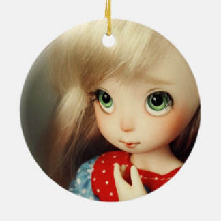 kawaii adorable elf doll bjd beautiful pretty girl ceramic tree decoration