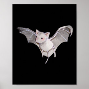 Kawaii Aesthetic Y2k Halloween Witchy Flying T Poster