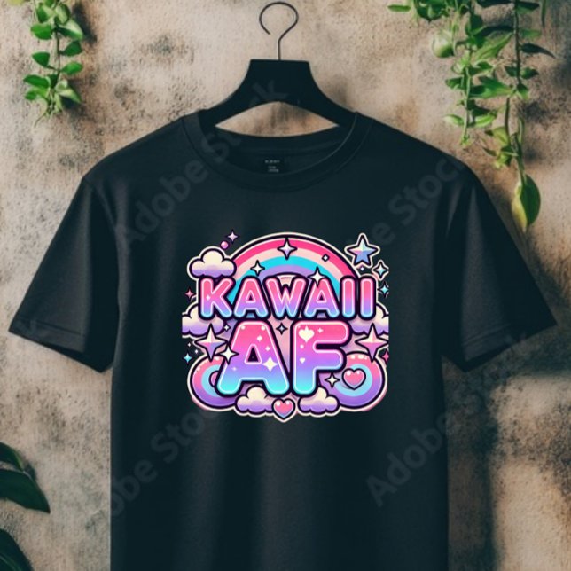 Kawaii AF T-Shirt (Creator Uploaded)