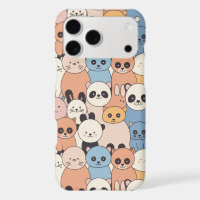 Kawaii Animal iPhone 17 Case