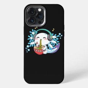 Kawaii Anime Axolotl Ramen Noodle Women Men Boys iPhone 13 Pro Max Case