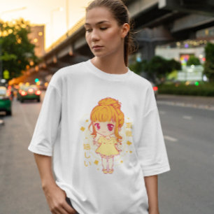 Kawaii Anime Girl Dress  T-Shirt