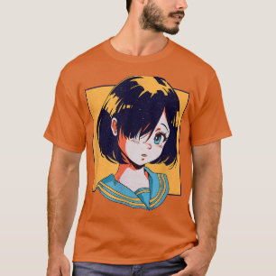 Kawaii Anime Girl Japan Indie Aesthetic Japanese  T-Shirt