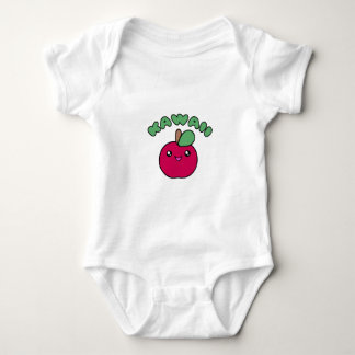 Kawaii Apple Baby Bodysuit