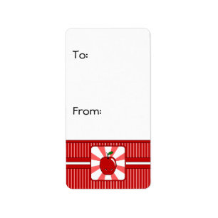 Kawaii Apple (Boy) Label