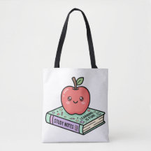 Kawaii Apple on Book Cute Teacher Appreciation Gif