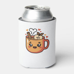 kawaii autumn tea Classic T-Shirt Can Cooler