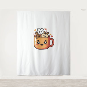 kawaii autumn tea Classic T-Shirt Tapestry