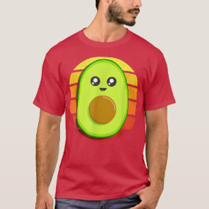 Kawaii avocado funny for women mum Mamacado T-Shirt