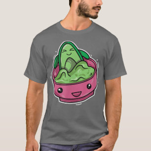 Kawaii Avocado Ramen Bowl Whirlpool, Funny Food Gi T-Shirt