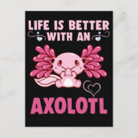 Kawaii Axolotl Amphibian Lover