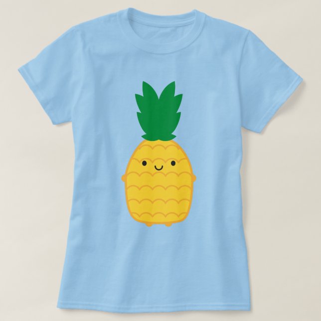 Kawaii Baby Pineapple T-Shirt (Design Front)