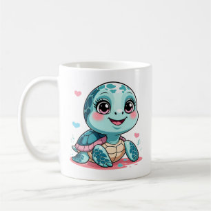 Kawaii Baby Turtle Mug