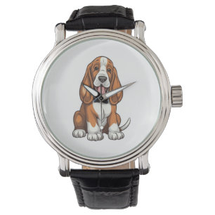 Kawaii Basset Hound Puppy Watch