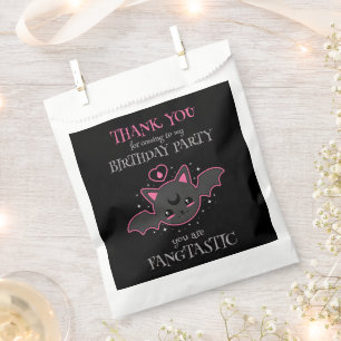 Kawaii Bat Halloween Birthday Party Favour Bags