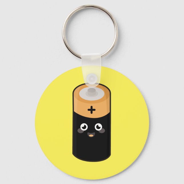 Kawaii battery key ring (Front)