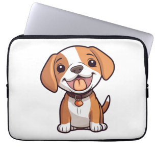 Kawaii Beagle Puppy   Laptop Sleeve