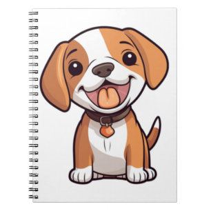 Kawaii Beagle Puppy   Notebook