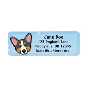 Kawaii Black & Tan Cardigan Welsh Corgi