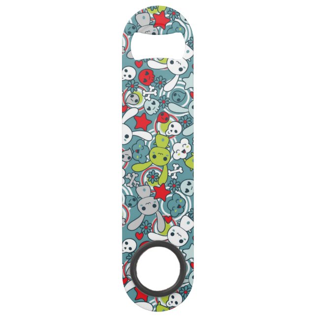 kawaii blue pattern (Front)