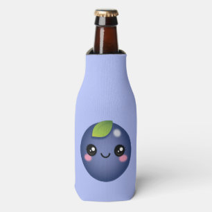Kawaii Blueberry Bottle Cooler