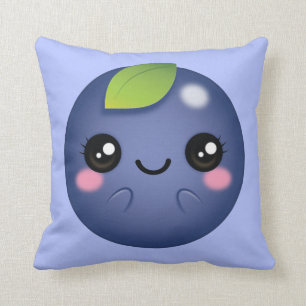 Kawaii Blueberry Cushion