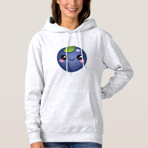 Kawaii Blueberry Hoodie