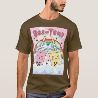 Kawaii Boba Bubble Milk Tea Bes Teas Aesthetic  11 T-Shirt