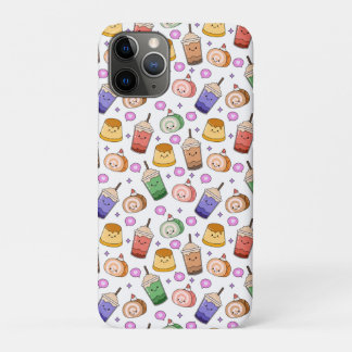 Kawaii Boba Tea Pattern Case-Mate iPhone Case