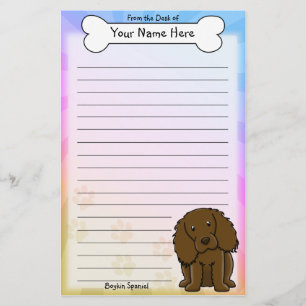 Kawaii Boykin Spaniel Stationery