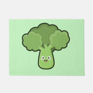 Kawaii Broccoli Doormat