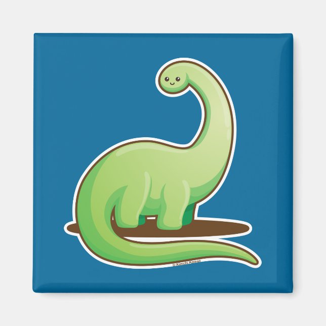 Kawaii Bronto Magnet (Front)