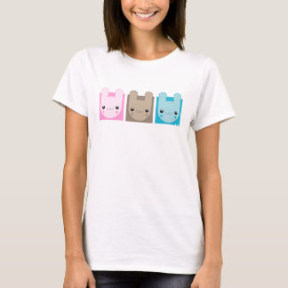 Kawaii Bunny Rabbit Trio v.02 T-Shirt
