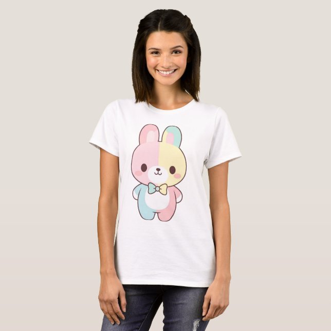 kawaii bunny T-Shirt (Front Full)