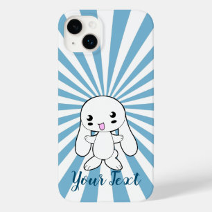 Kawaii Bunny's Hug Custom (Blue) Case-Mate iPhone 14 Plus Case