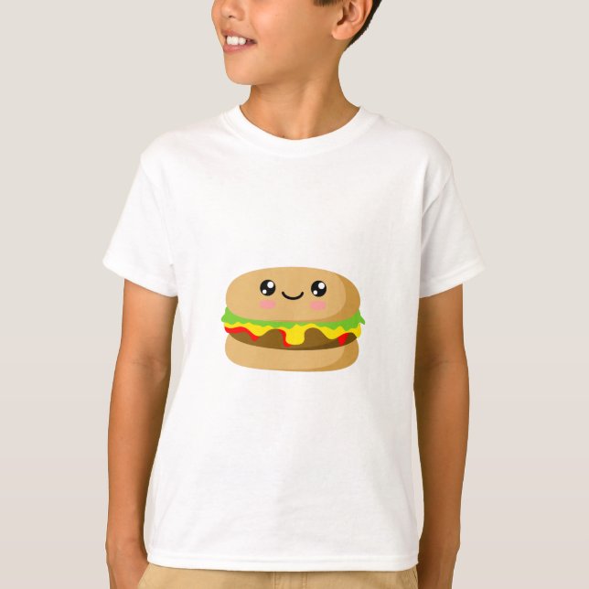 Kawaii Burger T-Shirt (Front)