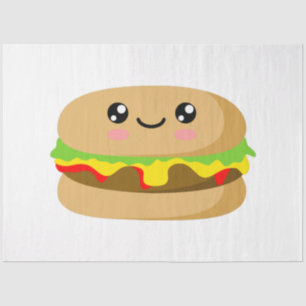 Kawaii Burger Tissue Paper