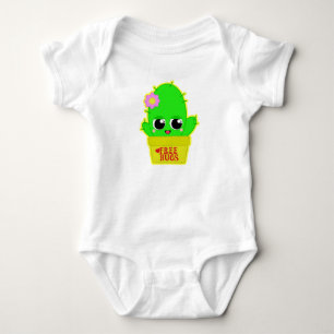 Kawaii Cactus Baby Bodysuit