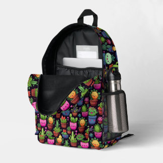 Kawaii Cactus Backpack