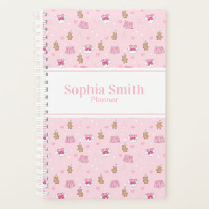 "Kawaii Campus" Preppy Personalized Planner