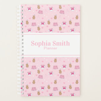 "Kawaii Campus" Preppy Personalized Planner