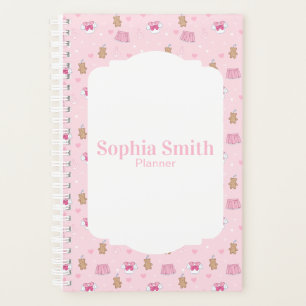 "Kawaii Campus" Preppy Personalized Planner V2