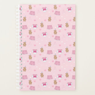 "Kawaii Campus" Preppy Schoolgirl Plain Planner
