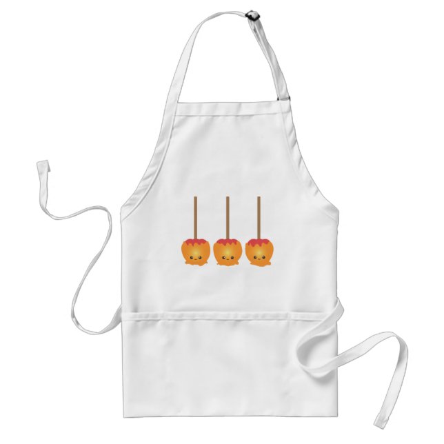 Kawaii Candy Apple Standard Apron (Front)