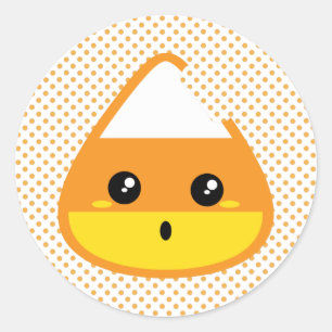 Kawaii Candy Corn Stickers